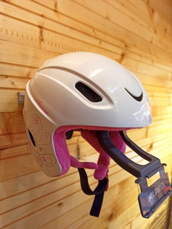 PRILBA ARCORE WHITE-PINK 54CM